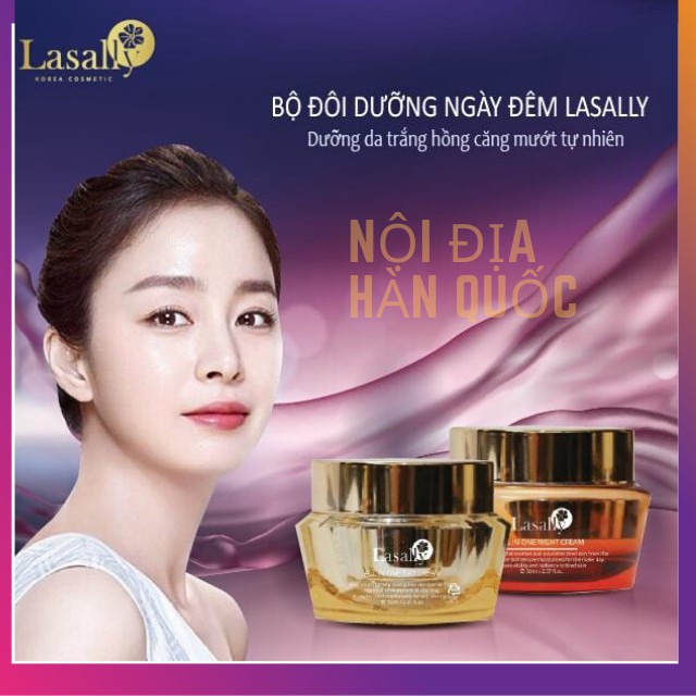 [MỸ PHẨM CAO CẤP] Kem Dưỡng Tái Tạo Da Mặt Toàn Thân Chuyên Sâu Ban Đêm Thương Hiệu Hàn Quốc Lasally | BigBuy360 - bigbuy360.vn