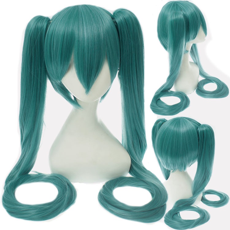 Tóc Giả Dài Màu Sắc Ngọt Ngào Hóa Trang Nhân Vật Hatsune Miku