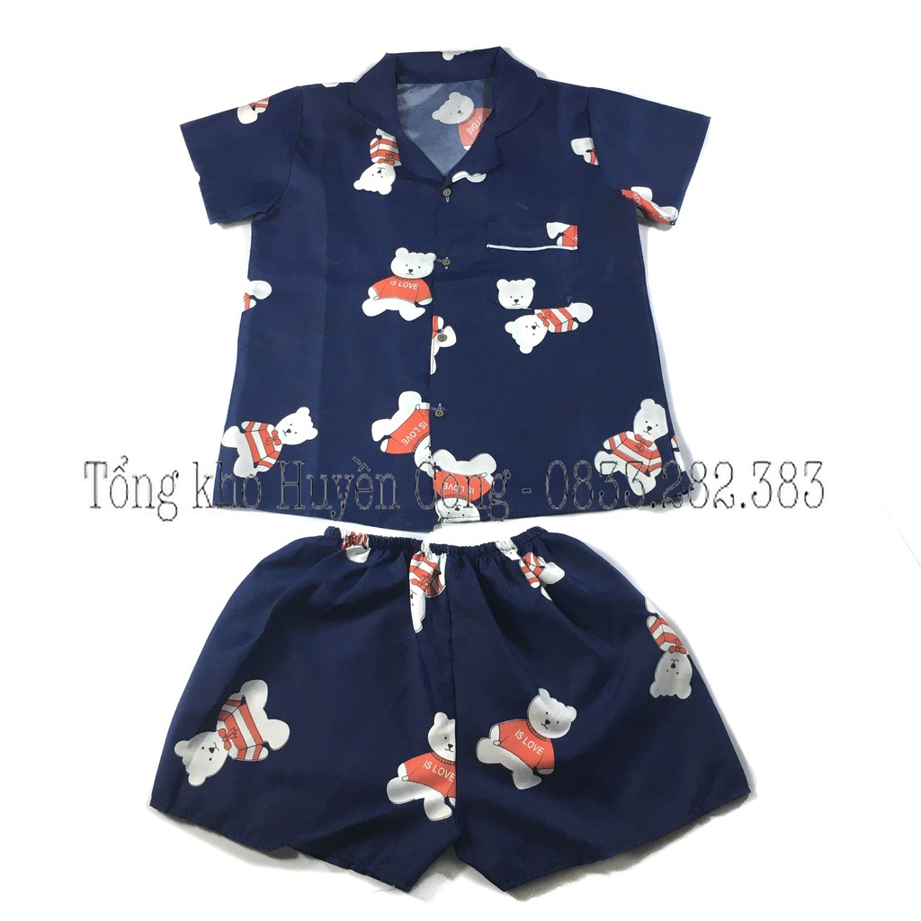 Set đồ bộ ngủ nữ pijama quần đùi mùa hè mặc nhà cute, Chất kate thái mặc mát không phai màu Fresz<65kg Thời trang nữ BeA | BigBuy360 - bigbuy360.vn