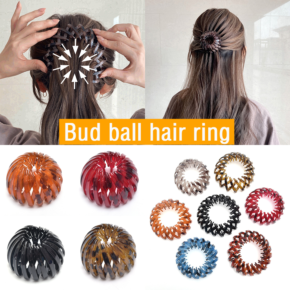 Kẹp tóc kiểu tổ chim dễ thương tiện dụng cho nữ