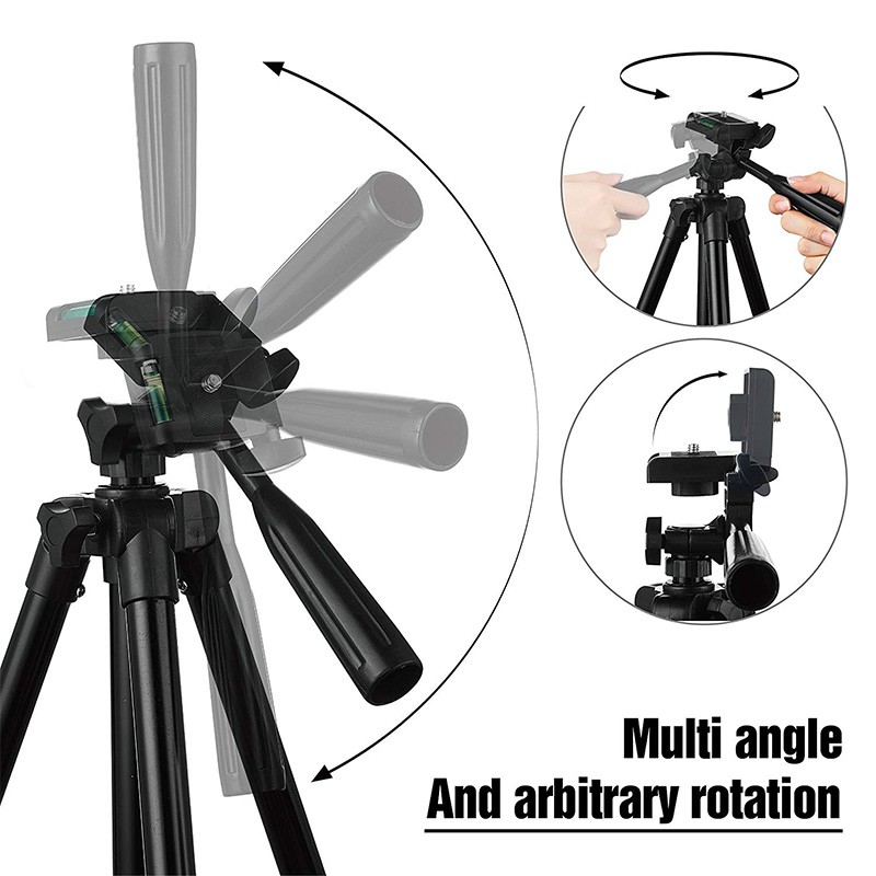 GẬY 3 CHÂN LIVESTREAM CHỤP HÌNH TỪ XA, TRIPOD CHỤP ẢNH ĐIỆN THOẠI, QUAY VIDEO XẾP GỌN MS99 - MrPhukien