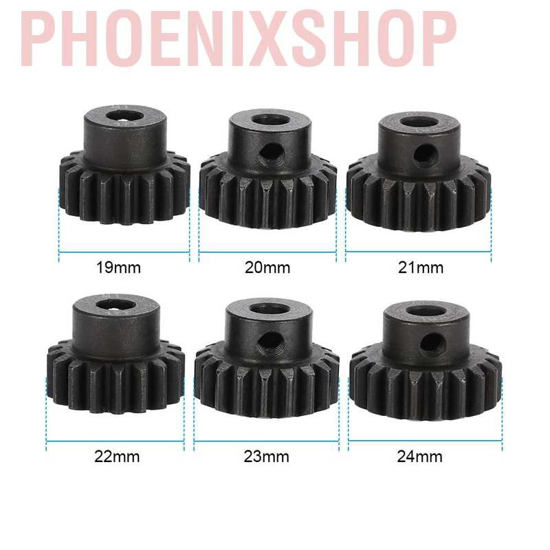 Trục Bánh Răng M1 5mm 17t-19tt 20t-22t Cho Xe Điều Khiển Từ Xa 1 / 8