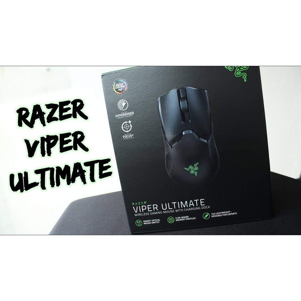 [ GIÁ SỐC ] - [ HOT ] - [ RẺ VÔ ĐỊCH ] Chuột Razer Viper Ultimate - Chính Hãng Việt Nam - New 100%