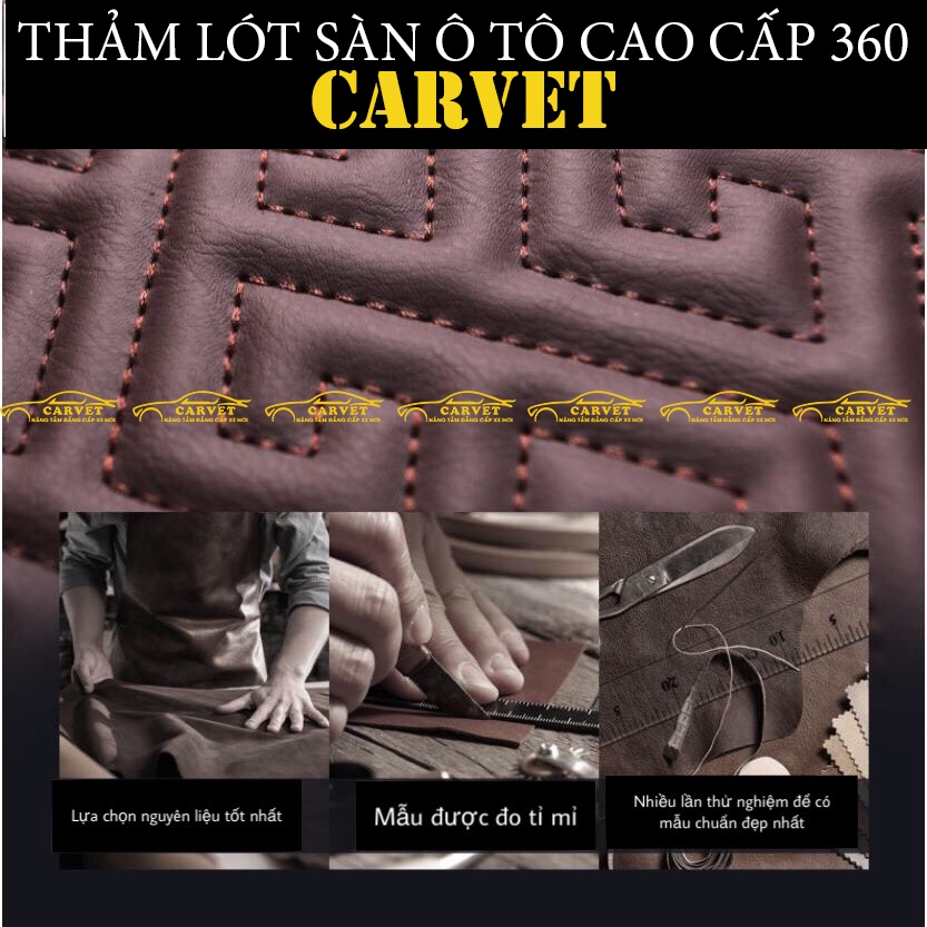 Thảm lót full sàn ô tô 360 Hyundai i10, thảm trải sàn xe hơi da Nappa không mùi, phủ kín sàn xe