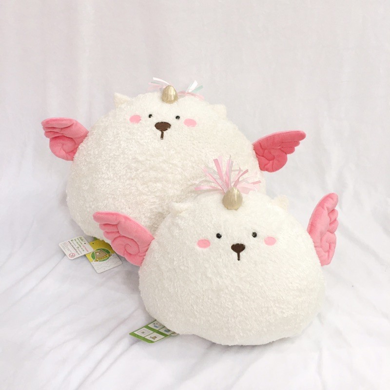 Gấu bông unicorn tròn