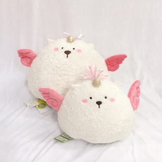 Gấu bông unicorn tròn