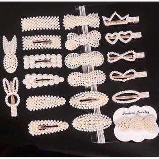 Set kẹp tóc đính ngọc đá nhiều mẫu siêu hot