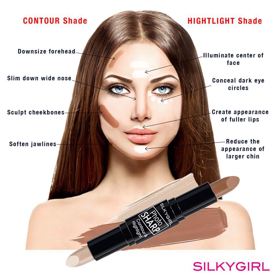 Tạo Khối 2 Đầu Silkygirl Photo Sharp Contour & Highlight | BigBuy360 - bigbuy360.vn