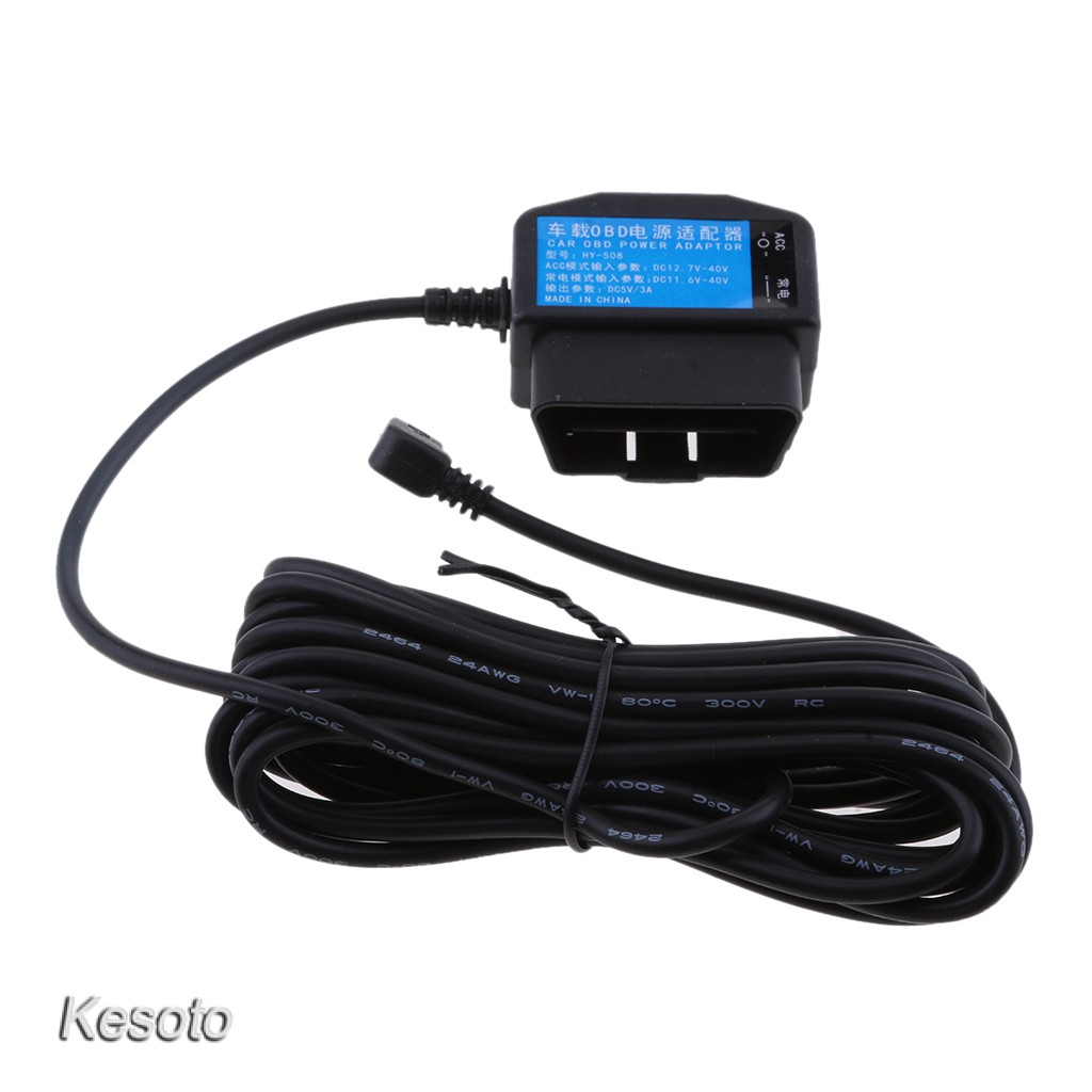 Camera Hành Trình Dvr Mini Cổng Usb Kèm Dây Cáp 3.5m Cho Xe Hơi | BigBuy360 - bigbuy360.vn