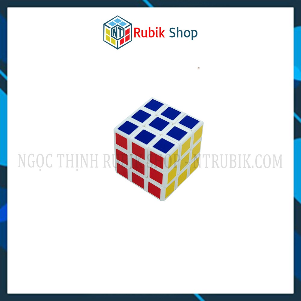 [Rubik 3x3x3] Rubik 3x3x3 QiYi mini 3cm Stickerless không viền