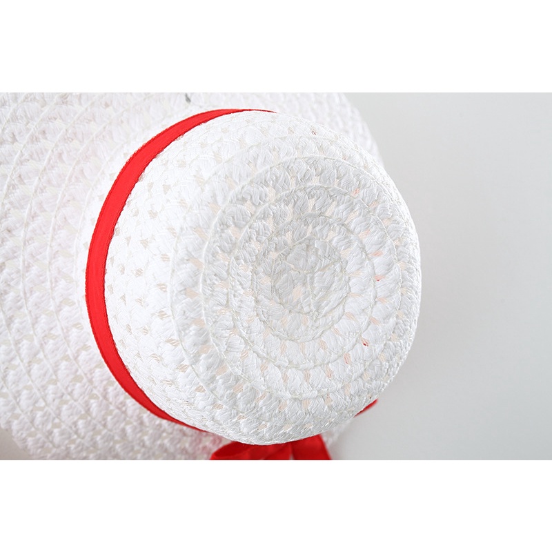 Đầm hai dây Nina Kids in họa tiết trái dâu tây phối mũ vành dễ thương thời trang mùa hè cho bé gái từ 1 - 5 tuổi