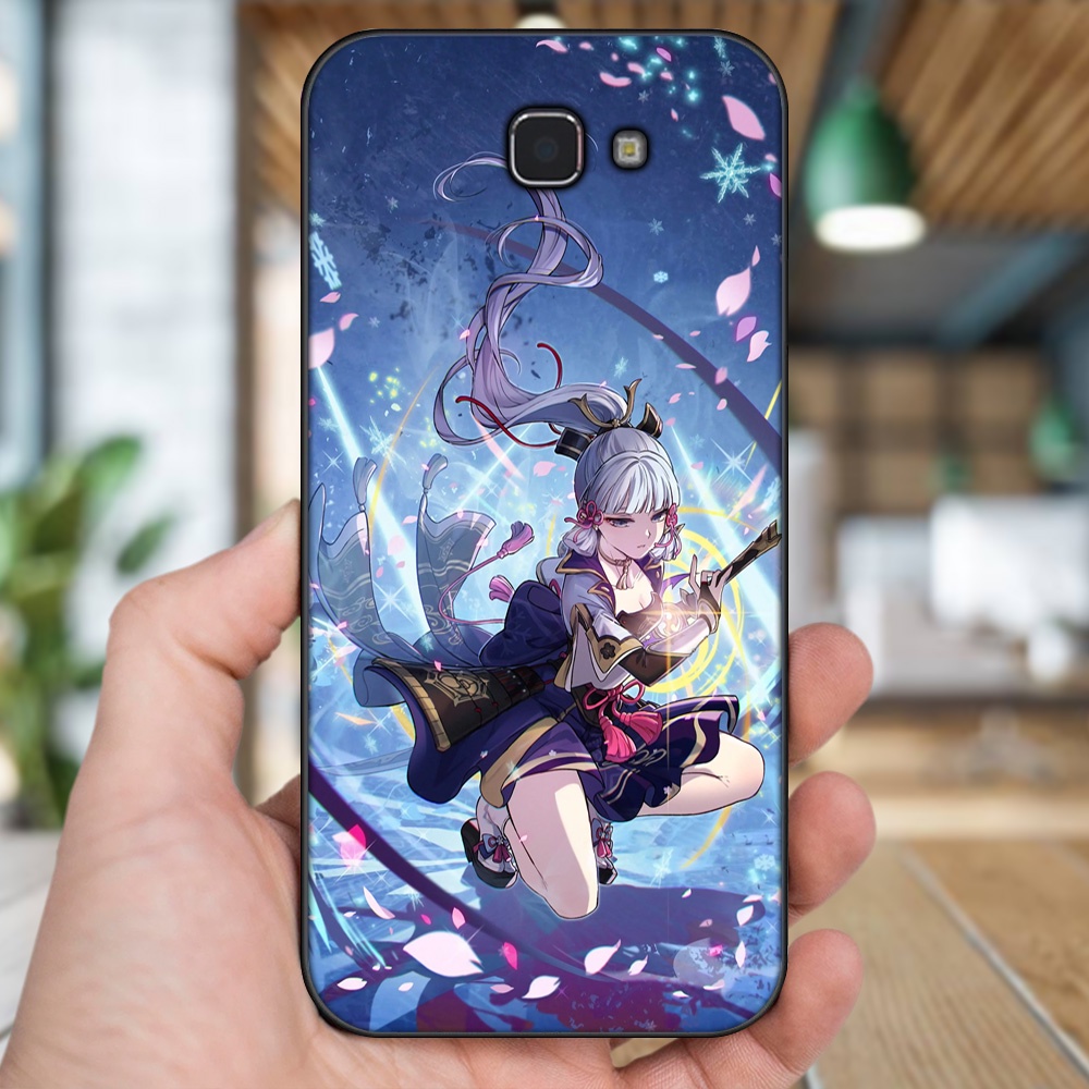 Ốp lưng Samsung J5 Prime, J7 Prime viền đen in hình Ayaka Genshin Impact