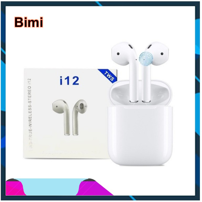 [CAM KẾT CHẤT LƯỢNG] Tai Nghe Bluetooth Không Dây Inpods i12 TWS ❤️ Tai Nghe Bluetooth  ❤️ cực êm, kết nối nhanh chóng