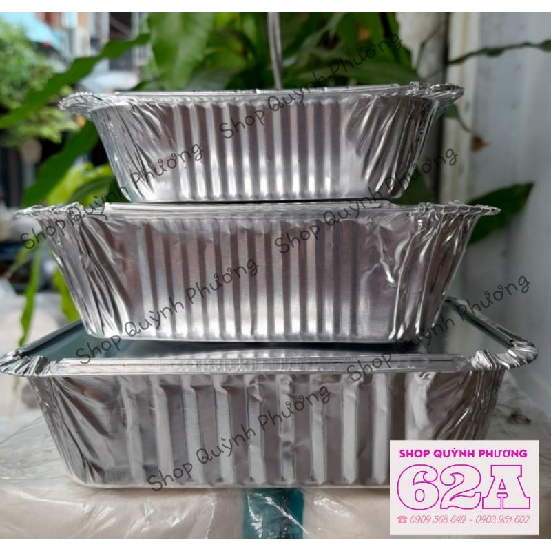 10 Khay Nhôm đựng thức ăn