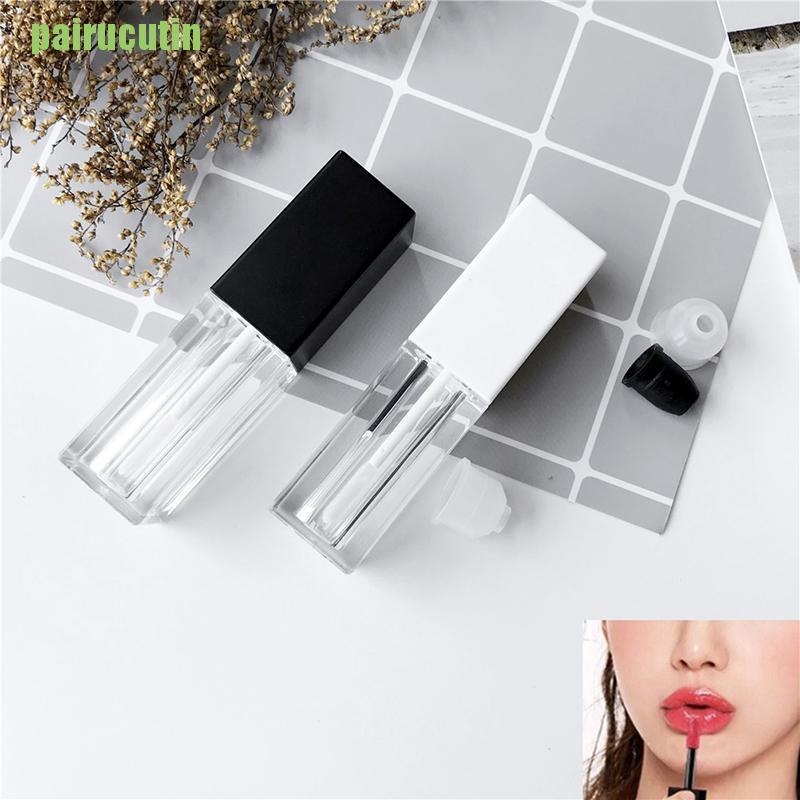 (hàng Mới Về) Ống Rỗng Đựng Son Dưỡng Môi Có Nắp Trong Suốt Tiện Dụng Diy | BigBuy360 - bigbuy360.vn
