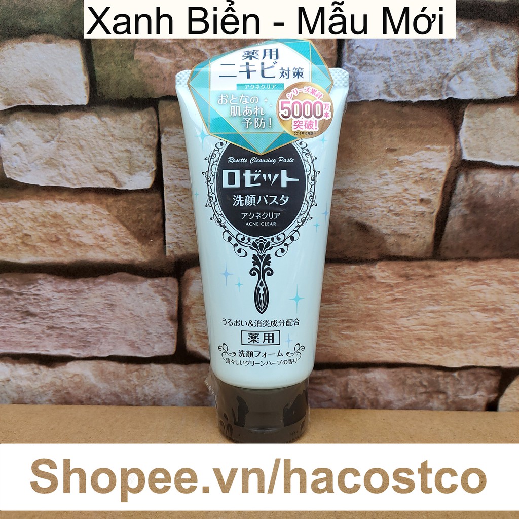Sữa Rửa Mặt Rosette Thiên Nhiên 120g có nhiều màu | BigBuy360 - bigbuy360.vn