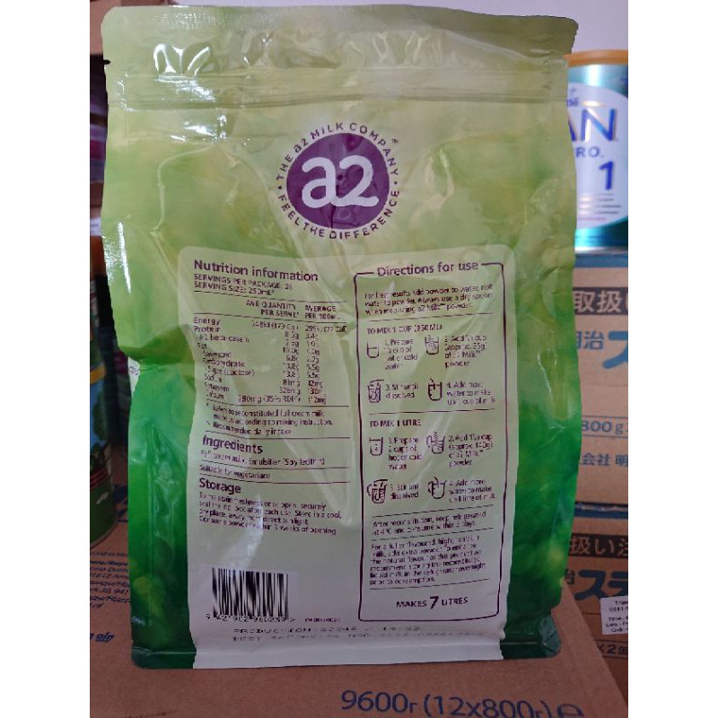 Sữa Bột Nguyên Kem A2 úc dạng túi 1kg