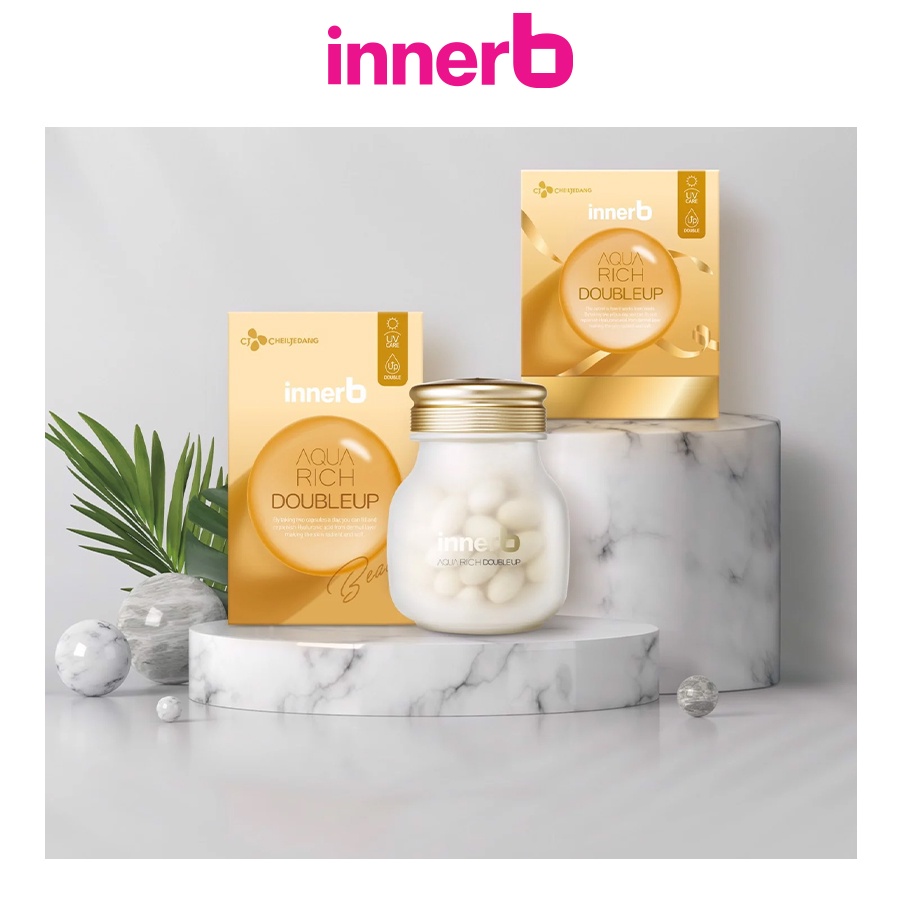 Viên Uống Cấp Nước Và Collagen Inner B Aqua Rich Double Up 70 viên