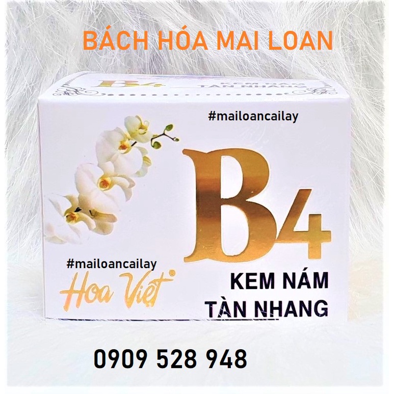 KEM Hoa Việt B4 Kem Nám Tàn Nhang