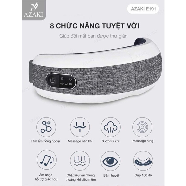 Máy Massage Mắt Azaki E191 Plus