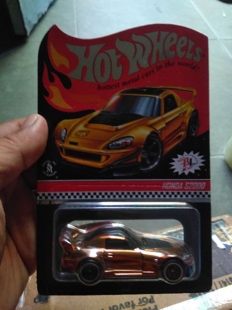 Xe Hotwheels Collector Honda S2000 , limited 7836 of 10000 , hàng hiếm