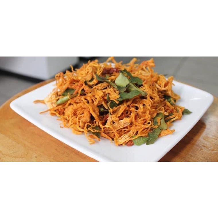 Khô Gà Lá Chanh 200 Gram/Hộp Khô Gà Xé Cay Loại Siêu Ngon Nhà Làm | BigBuy360 - bigbuy360.vn