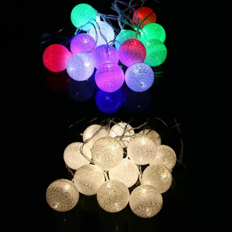 Đèn Nháy Cầu Mây Nhiều Màu Đèn Nháy Trang Trí