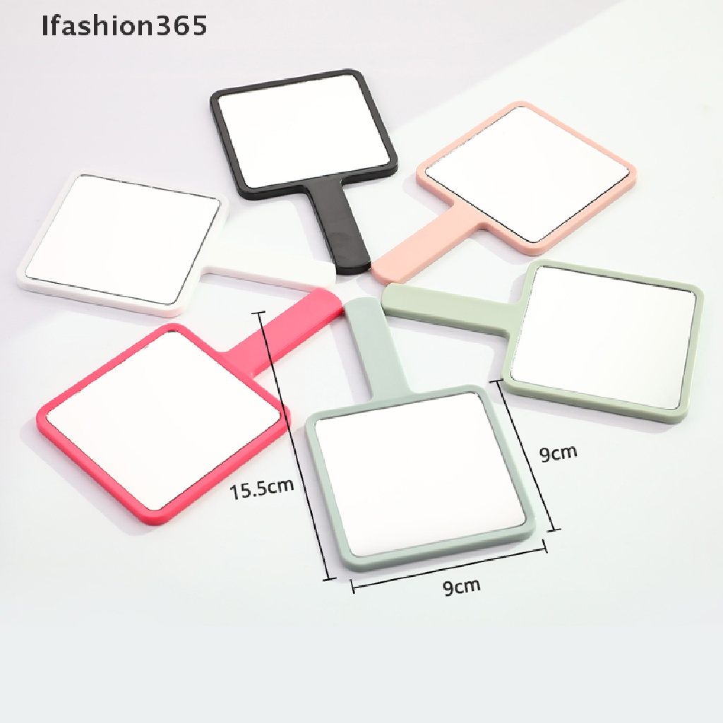 Gương trang điểm cầm tay hình vuông 365