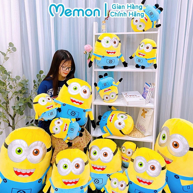 Gấu Bông Minions Niềng Răng Cho Bé Cao Cấp Memon