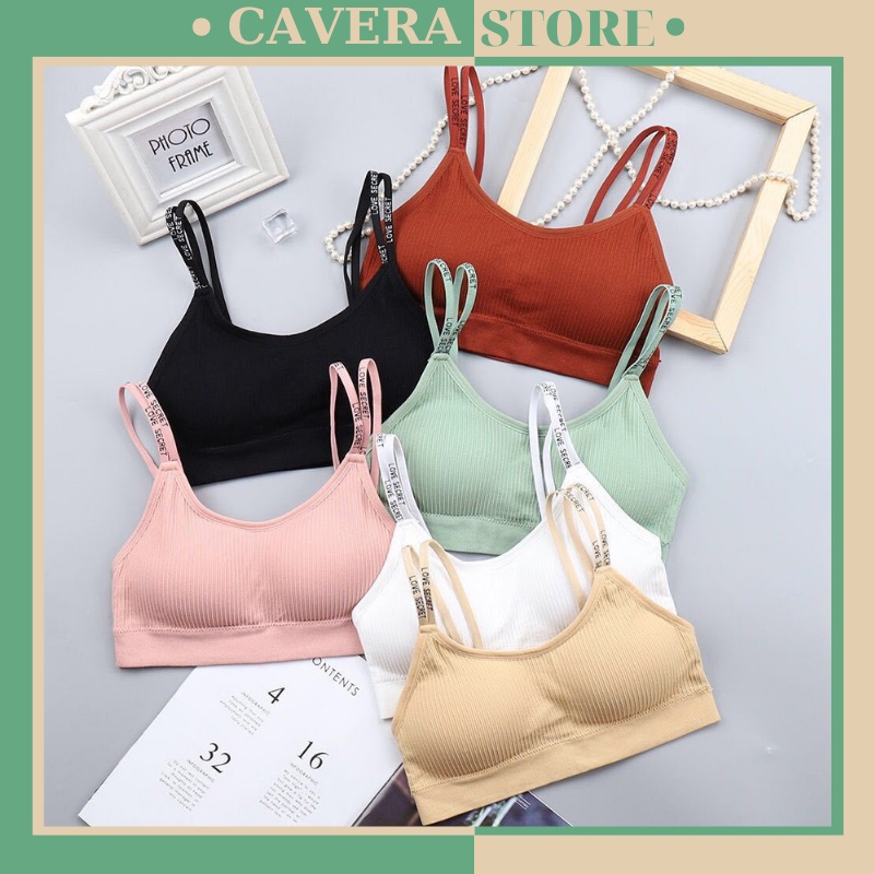 Áo Bra - Bra Thun Gân Hở Lưng - Áo bra đi bơi dạo biển - B8156