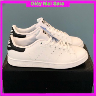 Giày thể thao, giày sneaker STAN SMITH trắng gót xanh/ gót đen full size 36-43/MAI SARA