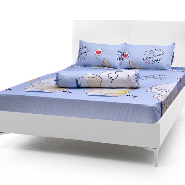 Bộ Drap Cotton Poly hàn quốc {4 món } được chọn màu