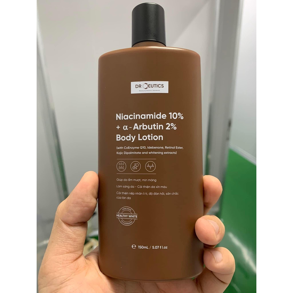 Sữa Dưỡng Thể Trắng Da DrCeutics Body Lotion Healthy White