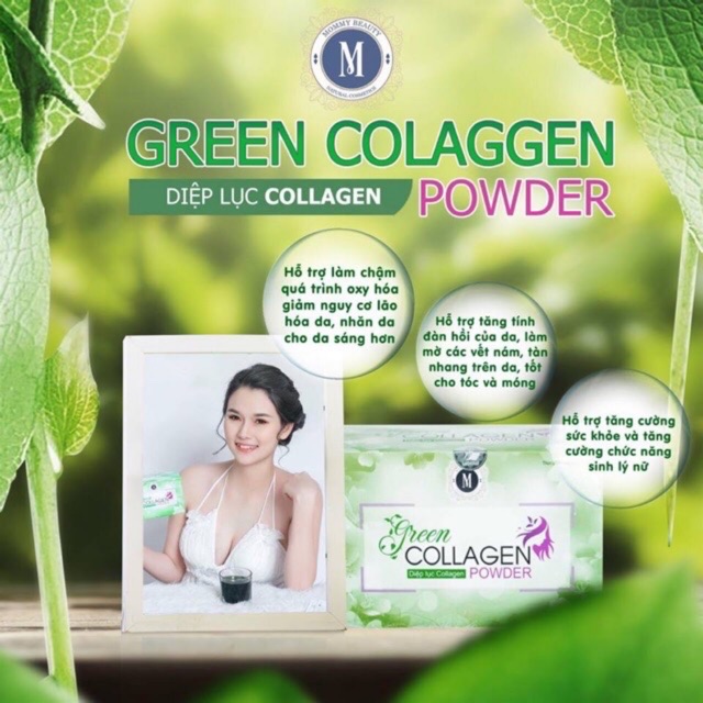Diệp lục collagen