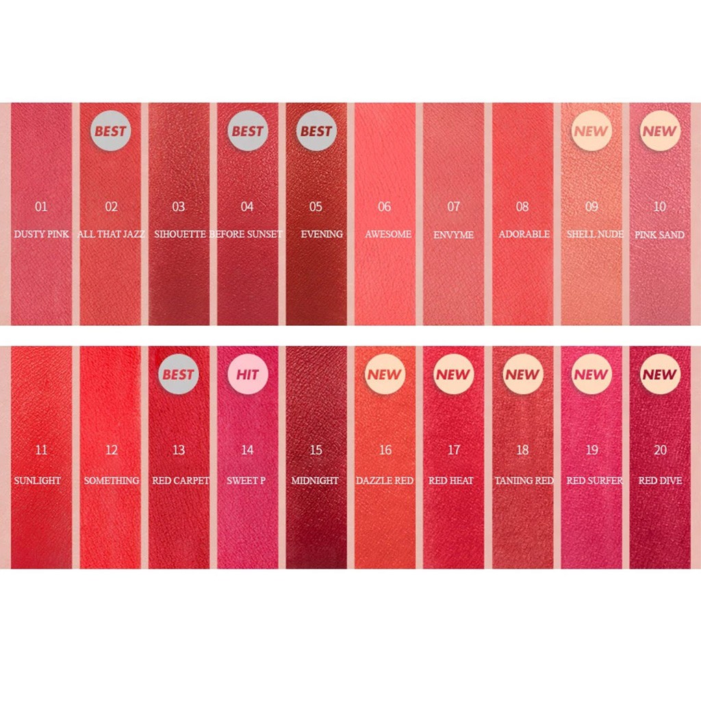 Son Lì Romand Zero Gram Matte Lipstick 3g | BigBuy360 - bigbuy360.vn