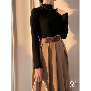 Áo thun dài tay - Ruffle Top