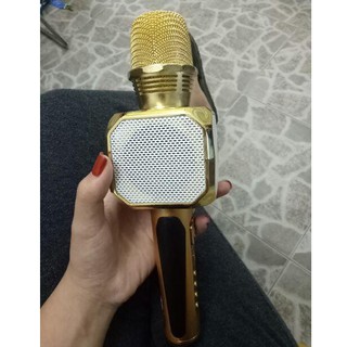 MICRO KARAOKE BLUETOOTH| MIC HÁT KARAOKE CỰC HAY| SIÊU TRẦM SD-10