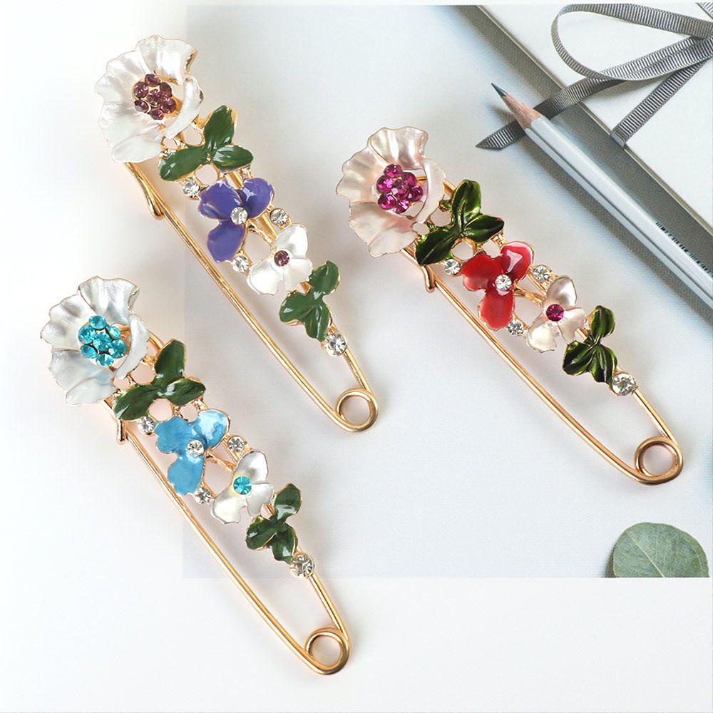 Trâm Cài Áo Hình Hoa Back2Lip Thời Trang Cho Nữ|Huy Hiệu Cài Áo Thiết Kế Dễ Thương