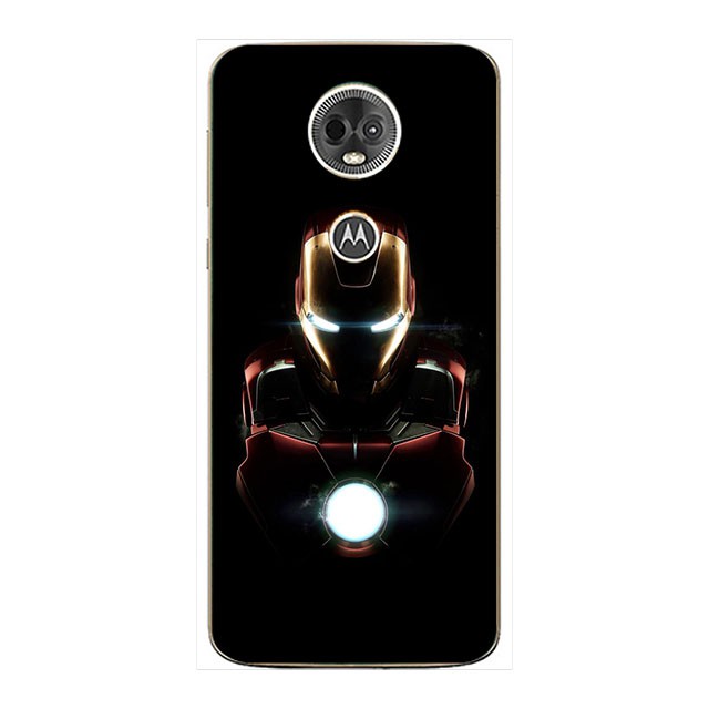 Ốp Lưng Tpu Mềm In Hình Siêu Anh Hùng Marvel Cho Motorola Moto E5 Play / Moto E5 Plus