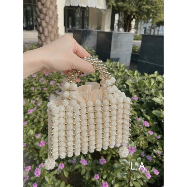 Túi ngọc sz 20cm cầm tay siêu xinh - HANA BAG