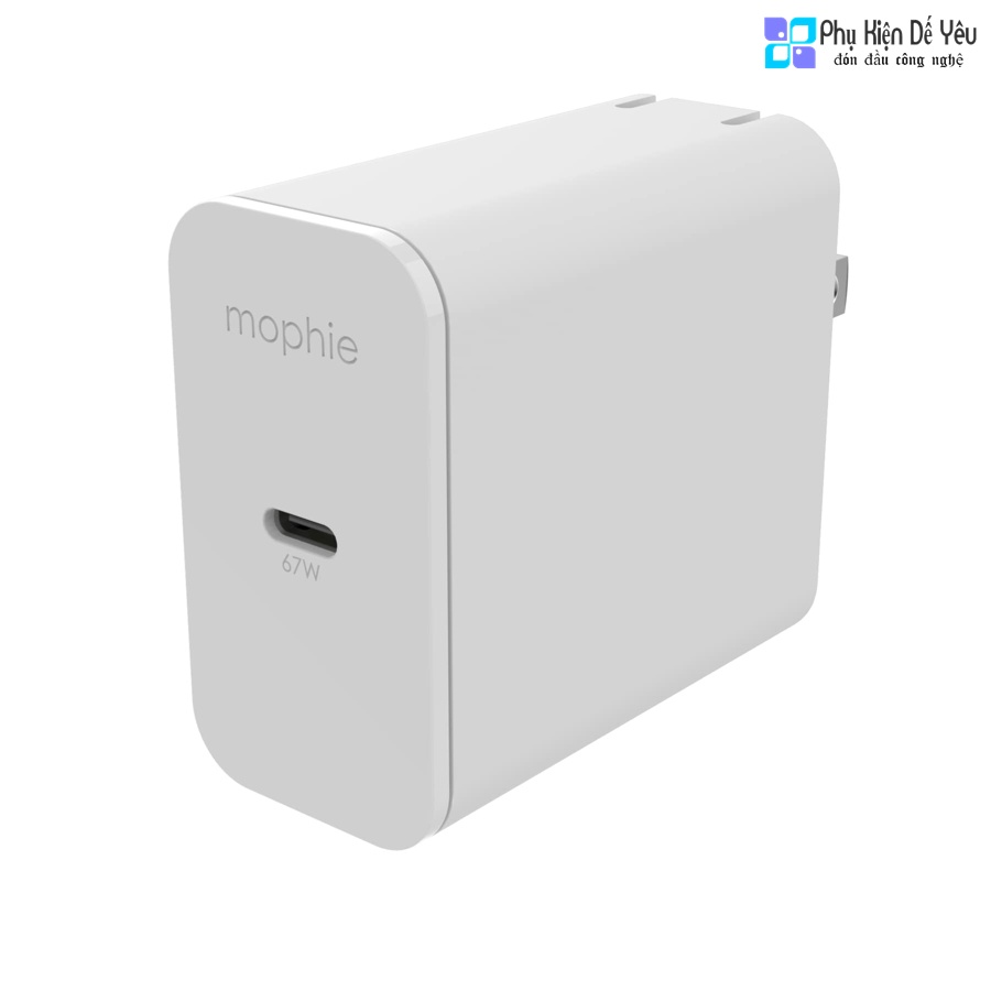 Sạc mophie speedport 67 - GaN, USB-C PD 67W - 409909420