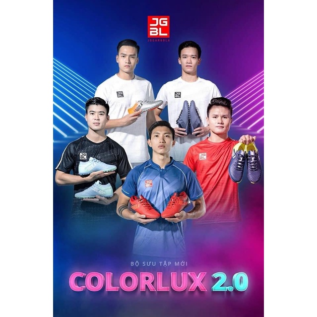 Giày Đá Bóng Chính Hãng Jogabola 9020 colorlux 2.0 - Mẫu Cao Cấp 2022