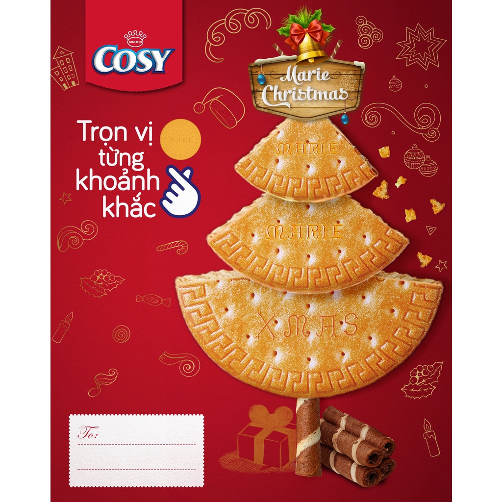 Bánh quy sữa COSY MARIE gói lớn 432g. Mới về HSD 11/2022 | BigBuy360 - bigbuy360.vn