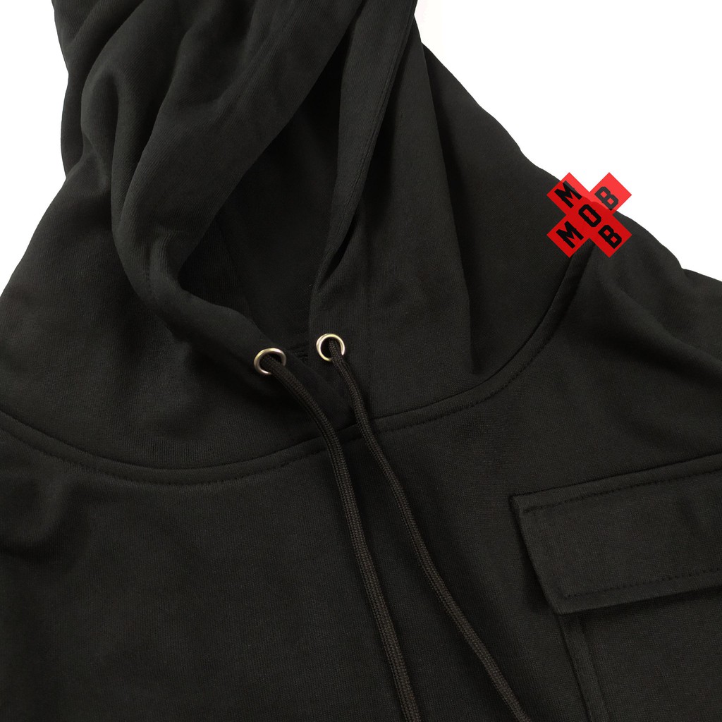 Áo hoodie nam túi hộp oversize unisex cực chất (freeship từ 150k)
