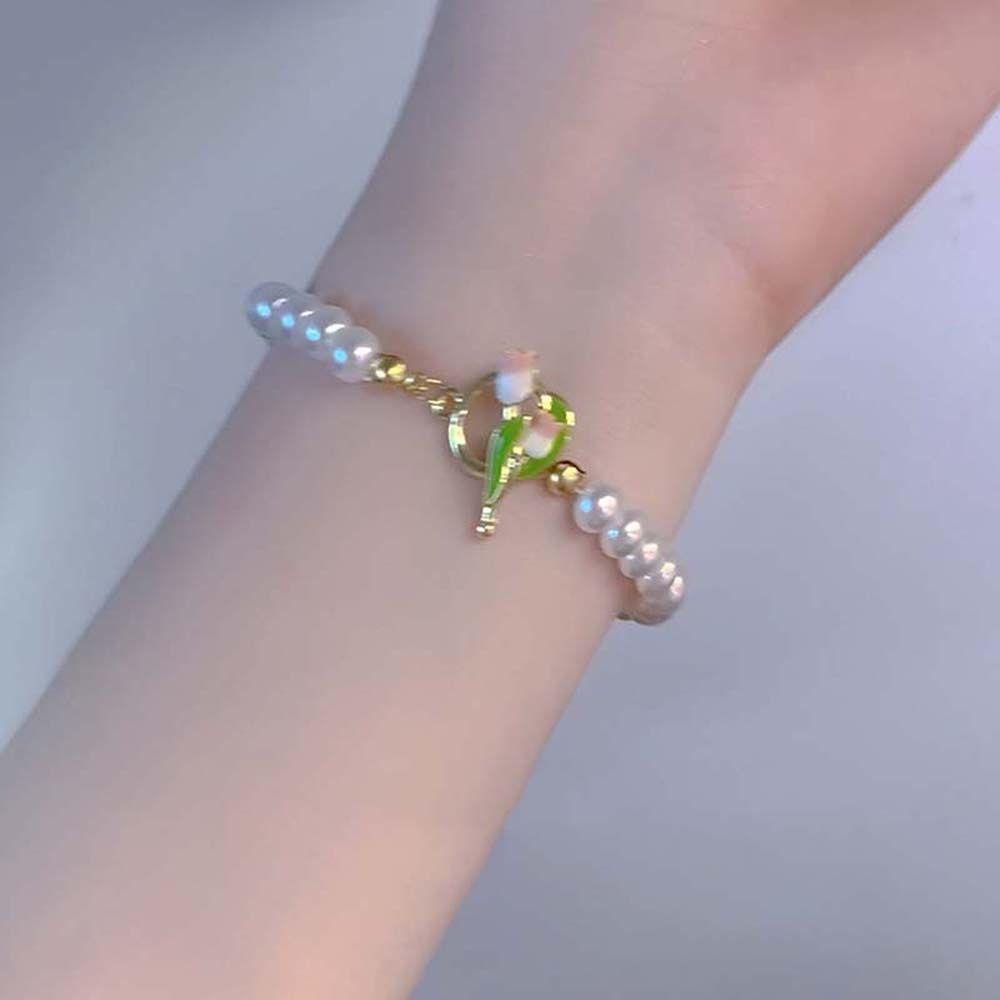 Fallforbeauty Vòng Cổ Choker Hình Hoa Tulip Phong Cách Baroque Thời Trang