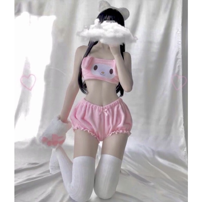 Đồ lót cosplay hình my melody siêu mềm mại cho nữ