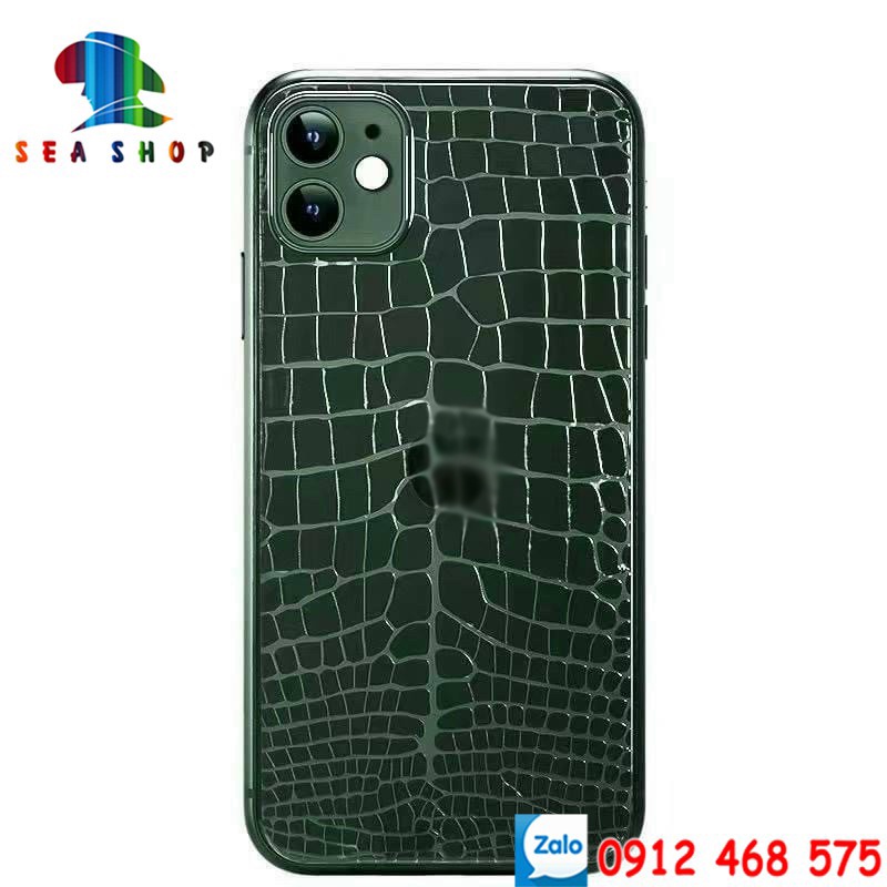 Dán PPF vân cá sấu cho iPhone 6,7,8, Plus. XS Max. XR, 11 Pro Max, 12 Mini - Chống va đập và chống vỡ cho điện thoại