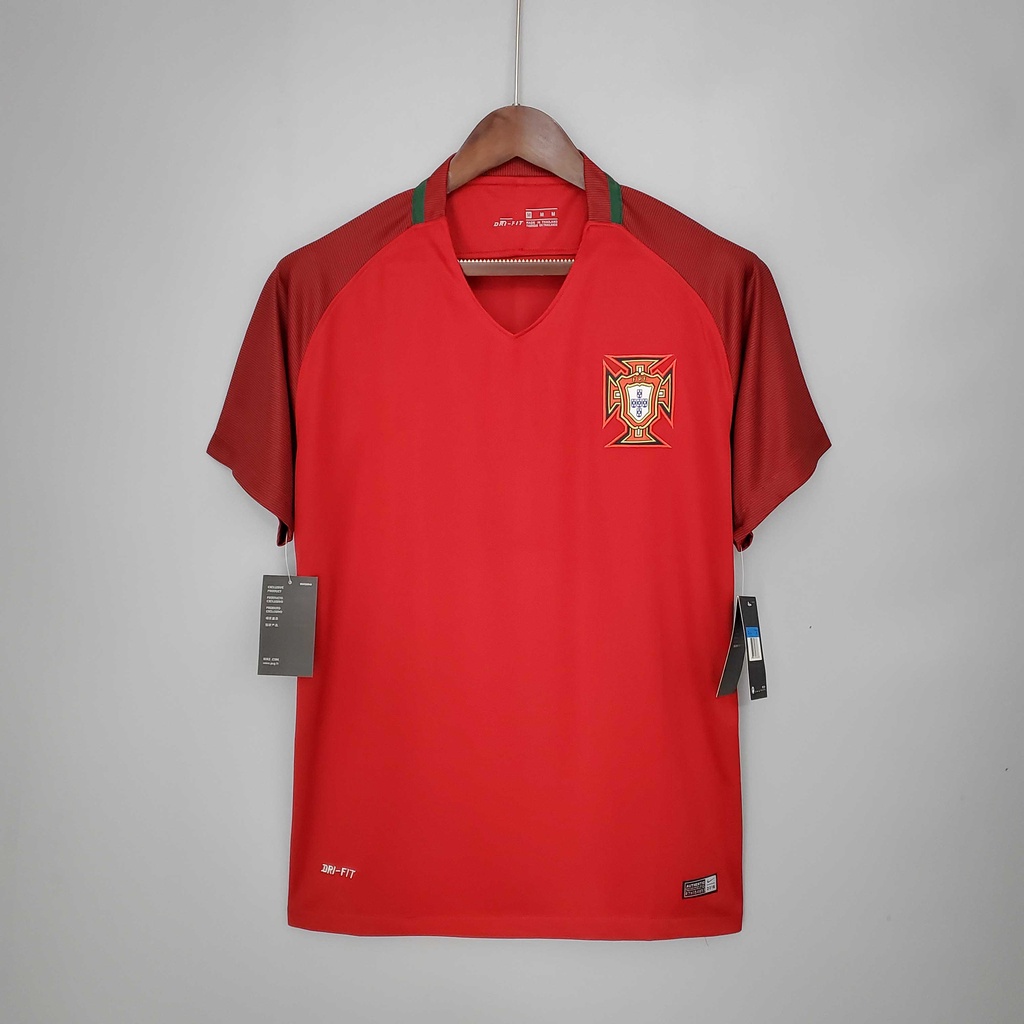 Áo Thun Bóng Đá Đội Tuyển Bồ Đào Nha Ronaldo 2002 2012 2016