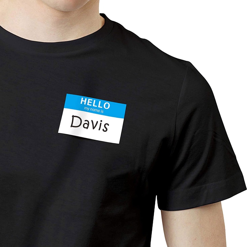 Set 45 Nhãn Dán Ghi Tên Màu Sắc Cầu Vồng Tiện Dụng Cho Trường Học / Văn Phòng