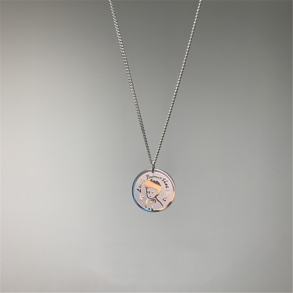 vòng cổ Mặt Tròn Phong Cách Hip Hop Cho Nam Và Nữ